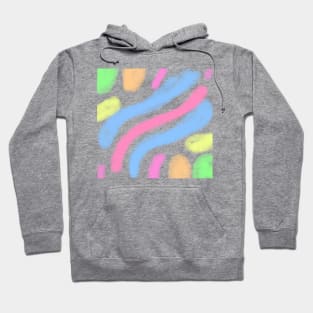 Colorful watercolor abstract texture art design Hoodie